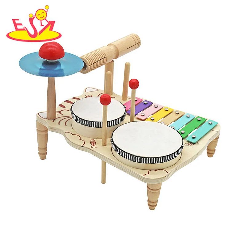 Neues Design Macaron niedliches hölzernes Spielküchenspielzeug für Kinder W10C582